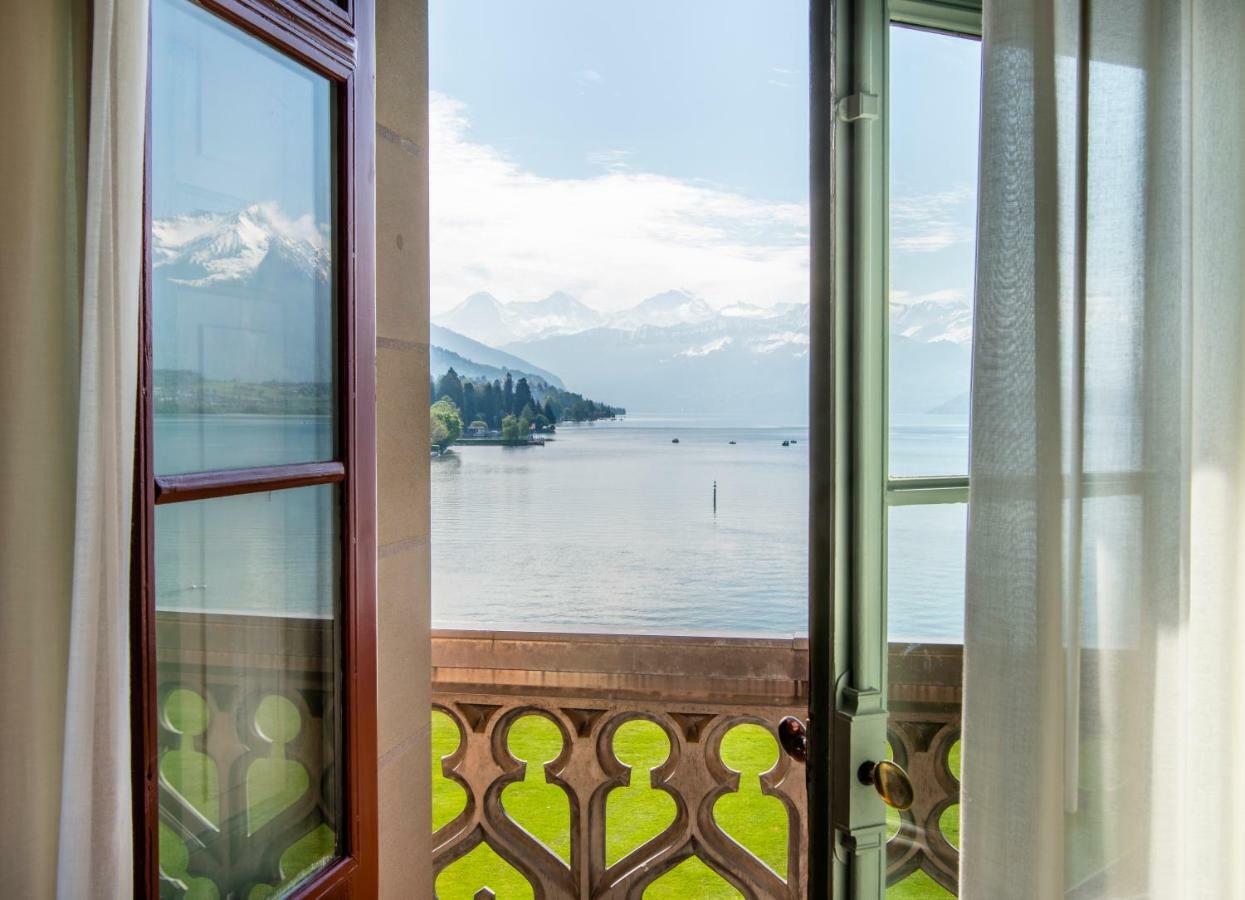 Schloss Schadau - Swiss Historic Hotel Thun Exterior foto