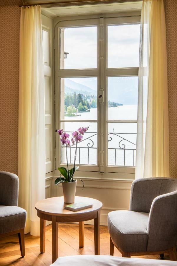 Schloss Schadau - Swiss Historic Hotel Thun Exterior foto