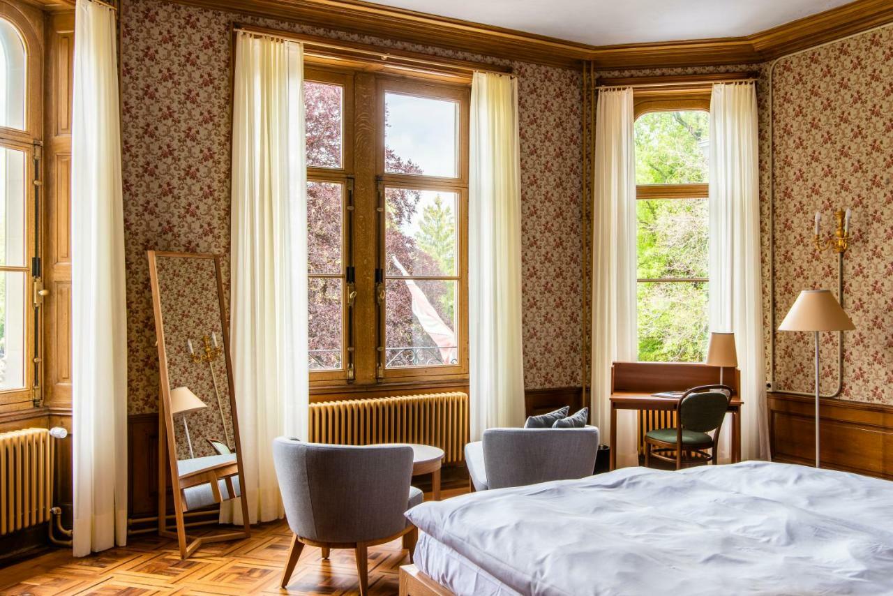 Schloss Schadau - Swiss Historic Hotel Thun Exterior foto